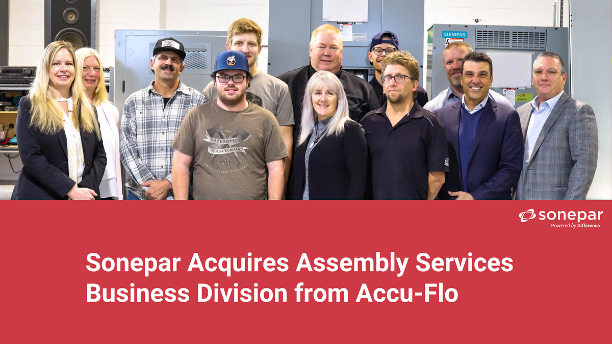 Sonepar (Gescan) Acquires Accu-Flo's Assembly Services Division