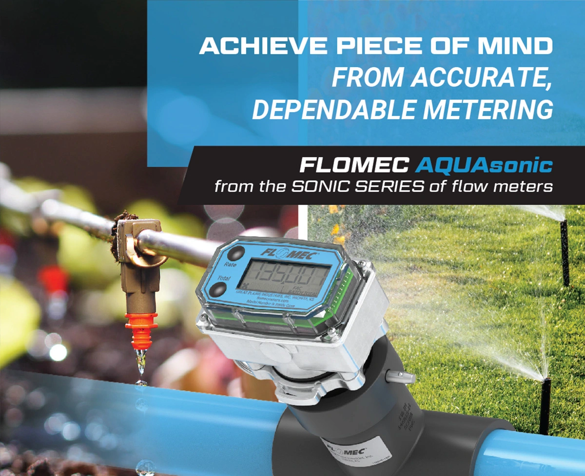 AQUAsonic from the SONIC SERIES of flow meters